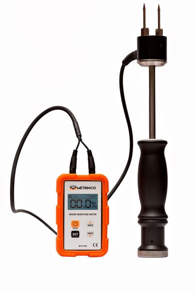Professional hammer wood moisture meter with IR-sensor Metrinco M141W