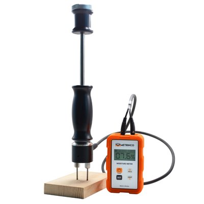 Professional hammer wood moisture meter Metrinco M140W