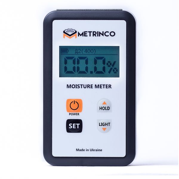 Professional wood moisture meter METRINCO M115W (with a scanning depth of 15 mm)
