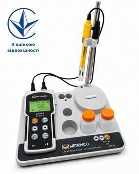 Кондуктометр/солемер METRINCO LA801C с базой LA80BS (мешалка и штатив, оценка соответствия) 2633 фото