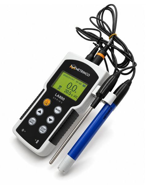 Dissolved oxygen meter METRINCO LA801D